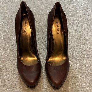 Nine West Dark Brown Heels